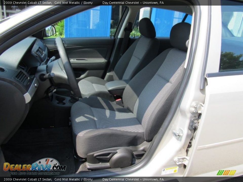 2009 Chevrolet Cobalt LT Sedan Gold Mist Metallic / Ebony Photo #9
