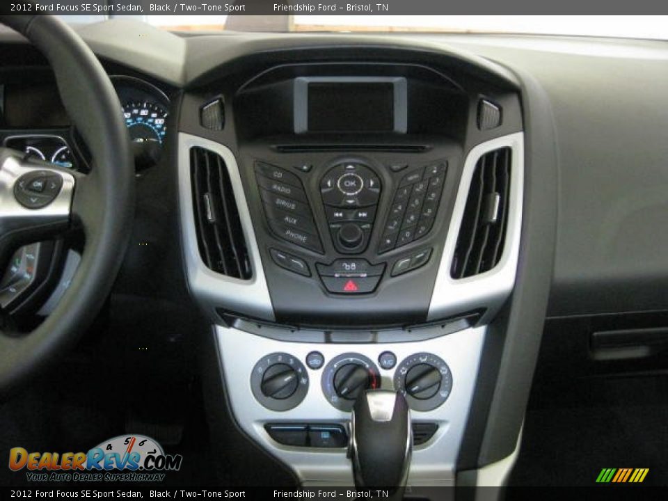 2012 Ford Focus SE Sport Sedan Black / Two-Tone Sport Photo #22
