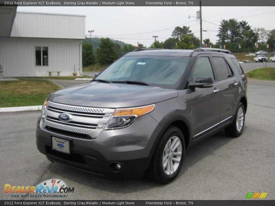 Front 3/4 View of 2012 Ford Explorer XLT EcoBoost Photo #2