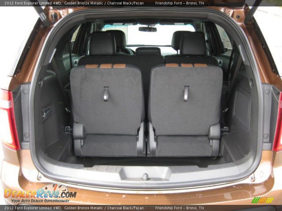 2012 Ford Explorer Limited 4WD Golden Bronze Metallic / Charcoal Black/Pecan Photo #10