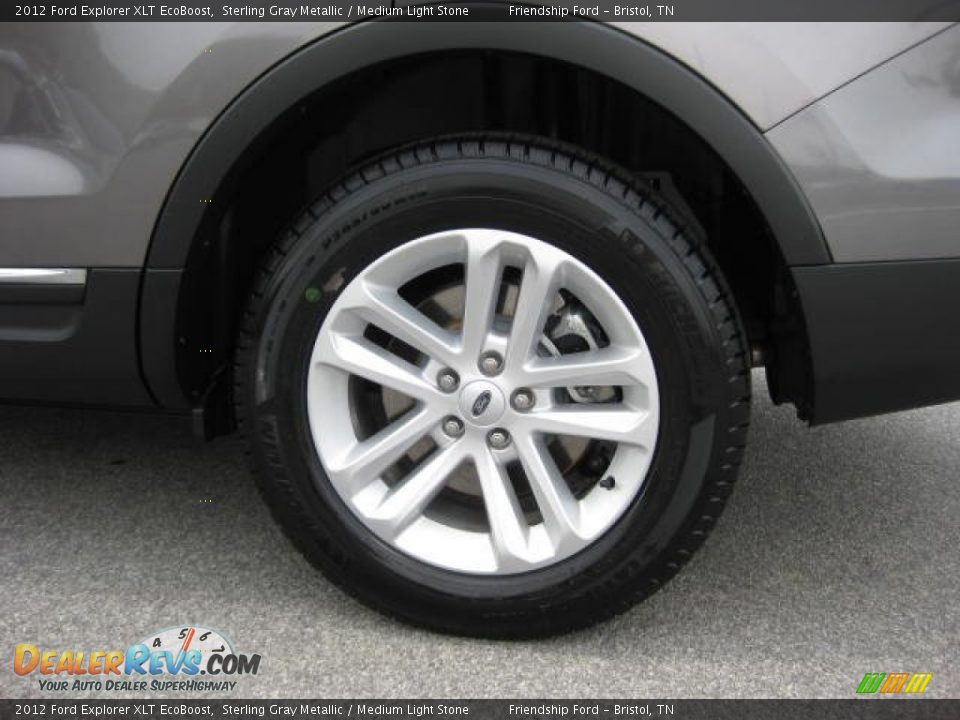 2012 Ford Explorer XLT EcoBoost Wheel Photo #9