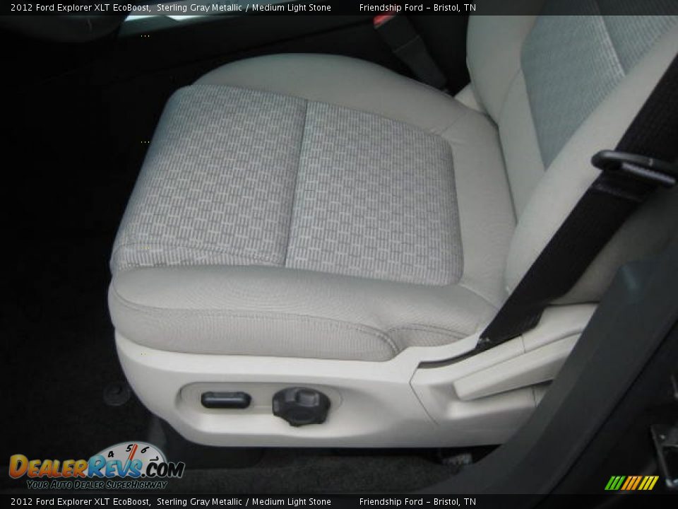 2012 Ford Explorer XLT EcoBoost Sterling Gray Metallic / Medium Light Stone Photo #11