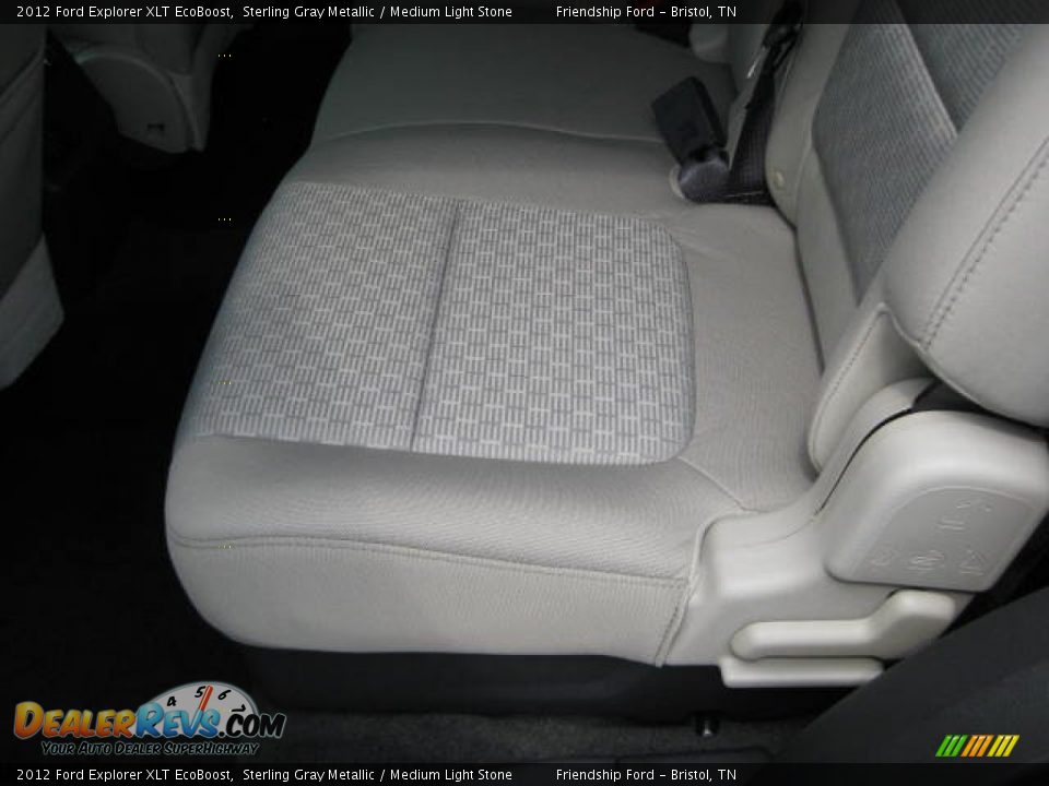 2012 Ford Explorer XLT EcoBoost Sterling Gray Metallic / Medium Light Stone Photo #14