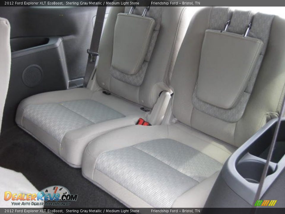 2012 Ford Explorer XLT EcoBoost Sterling Gray Metallic / Medium Light Stone Photo #16