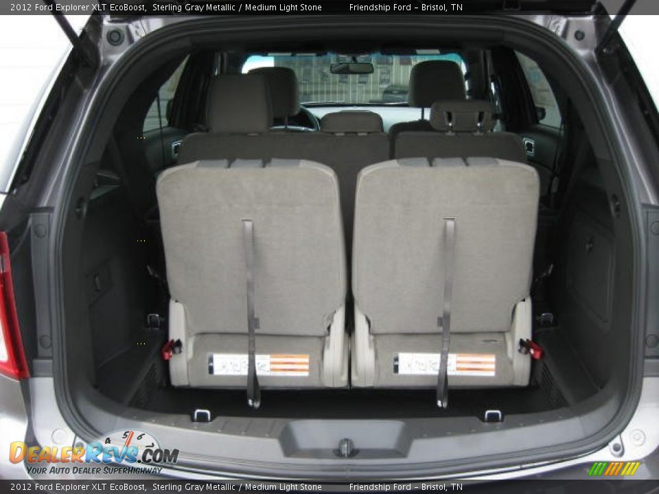 2012 Ford Explorer XLT EcoBoost Sterling Gray Metallic / Medium Light Stone Photo #17