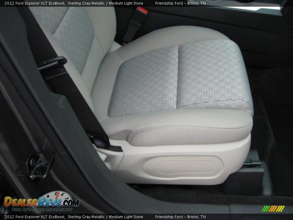 2012 Ford Explorer XLT EcoBoost Sterling Gray Metallic / Medium Light Stone Photo #20