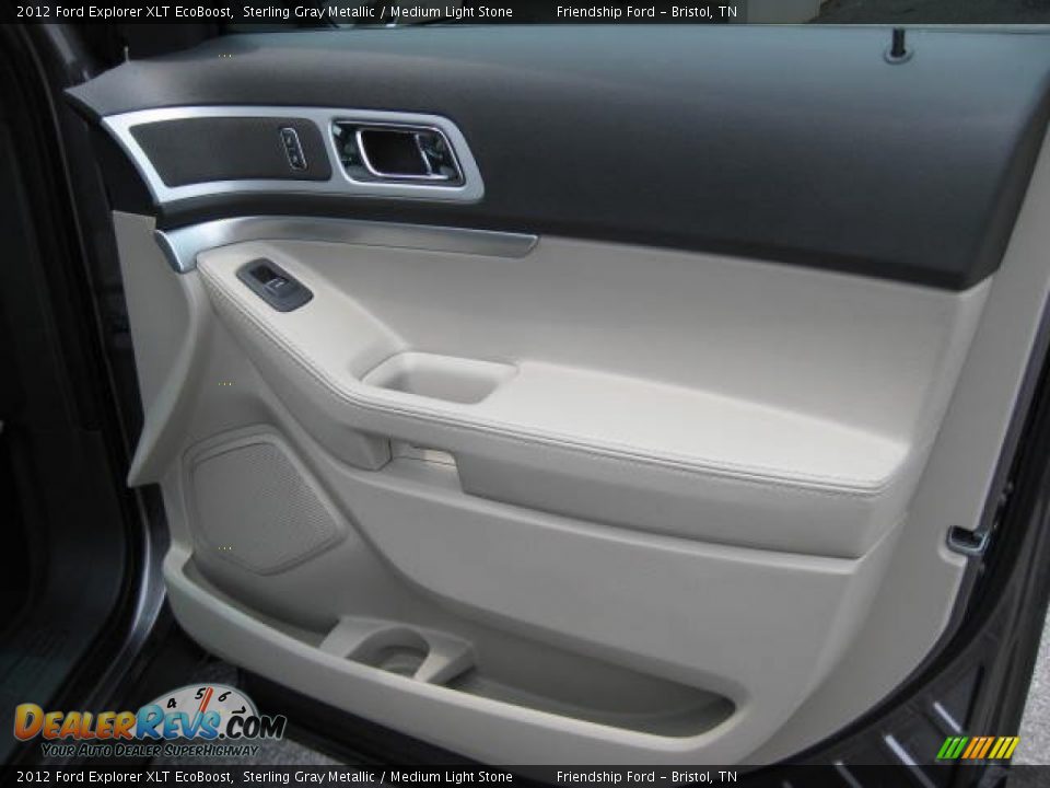 2012 Ford Explorer XLT EcoBoost Sterling Gray Metallic / Medium Light Stone Photo #21