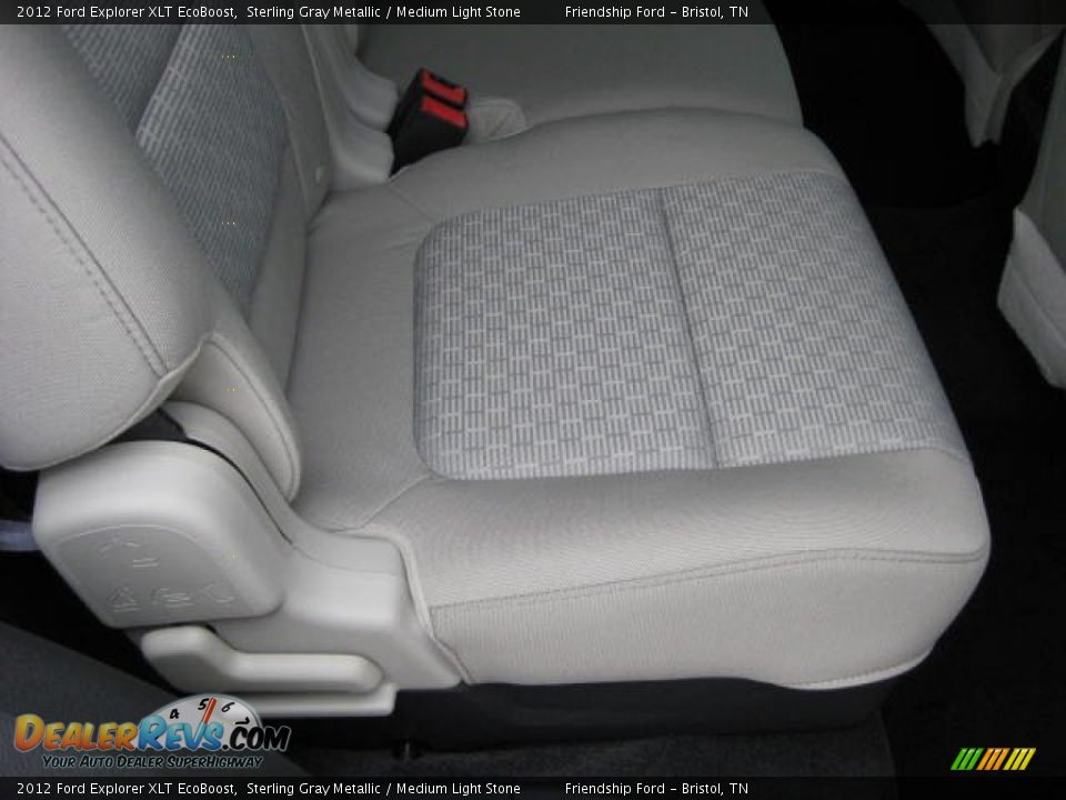 2012 Ford Explorer XLT EcoBoost Sterling Gray Metallic / Medium Light Stone Photo #23