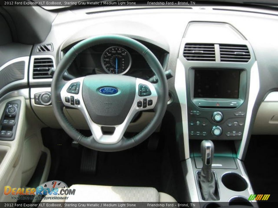Dashboard of 2012 Ford Explorer XLT EcoBoost Photo #25