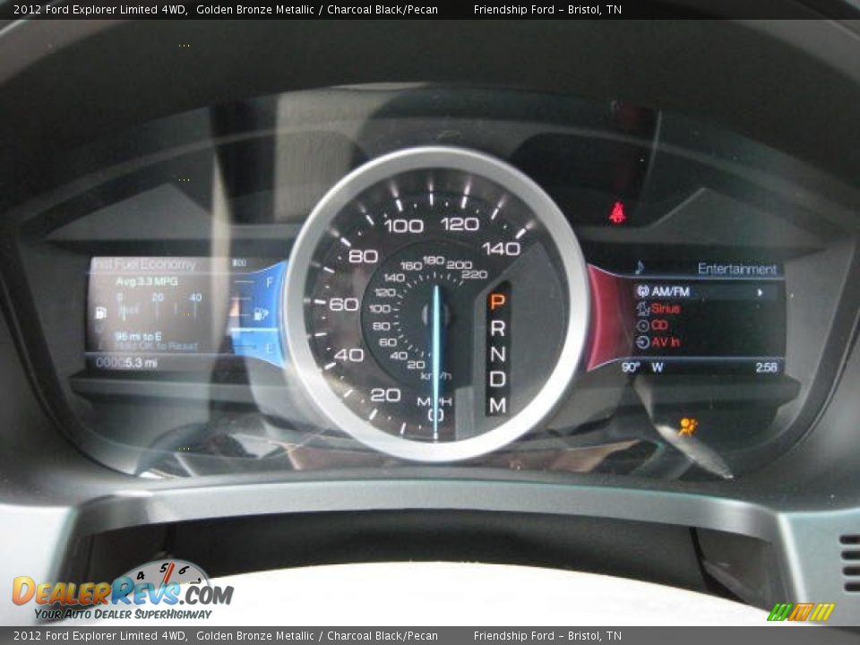 2012 Ford Explorer Limited 4WD Gauges Photo #28