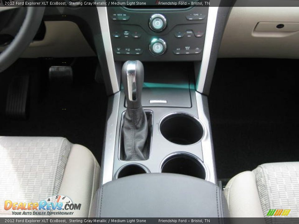 2012 Ford Explorer XLT EcoBoost Sterling Gray Metallic / Medium Light Stone Photo #27