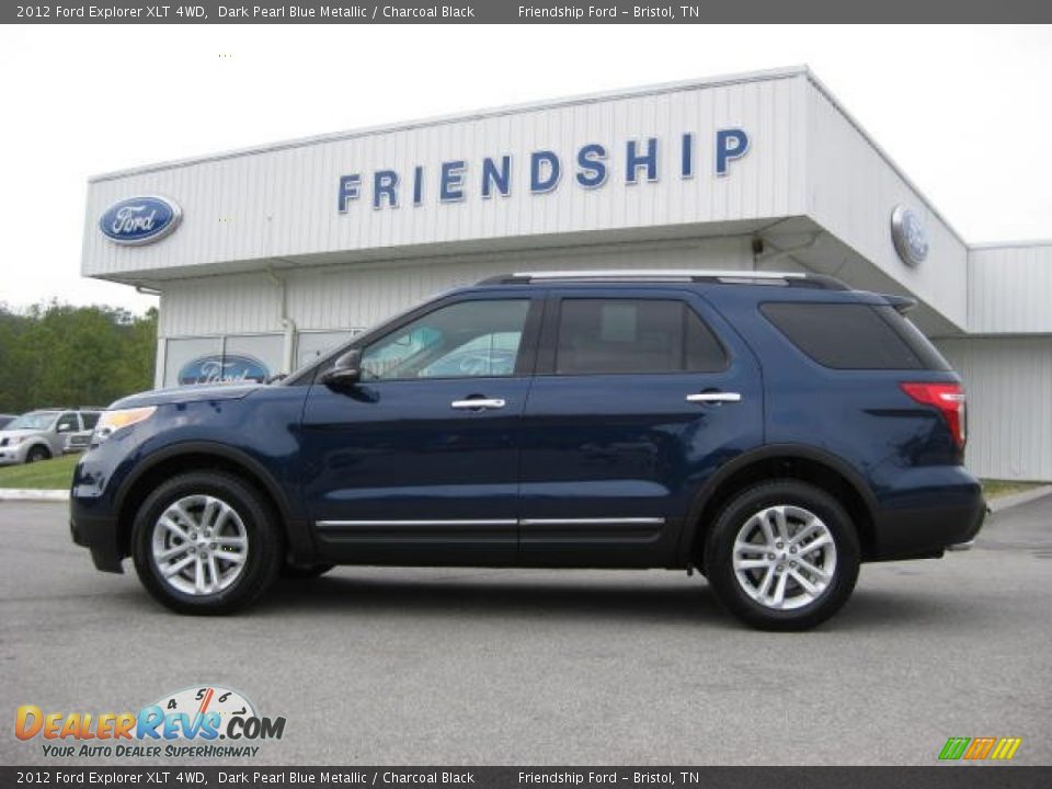 2012 Ford Explorer XLT 4WD Dark Pearl Blue Metallic / Charcoal Black Photo #1