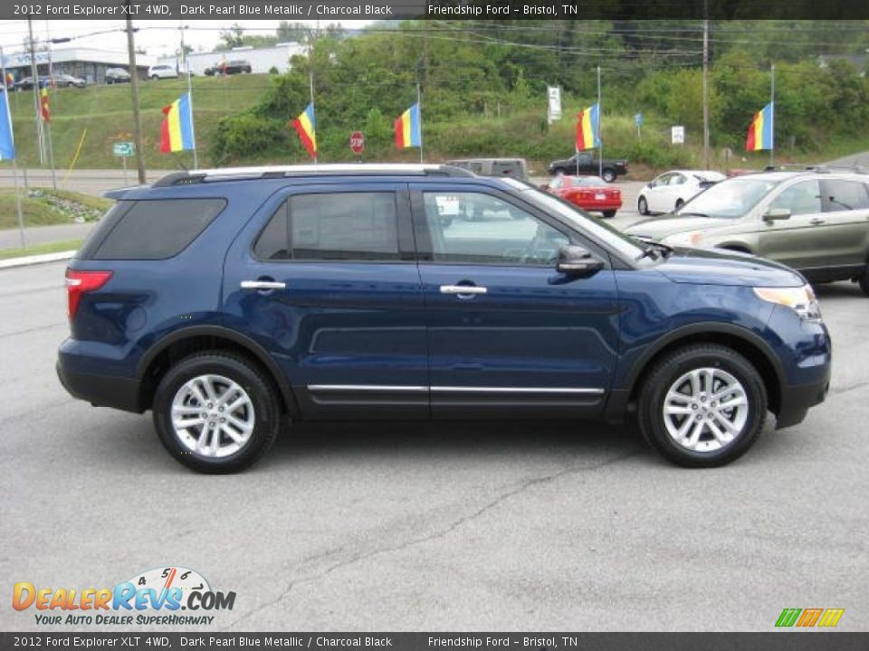 Dark Pearl Blue Metallic 2012 Ford Explorer XLT 4WD Photo #5