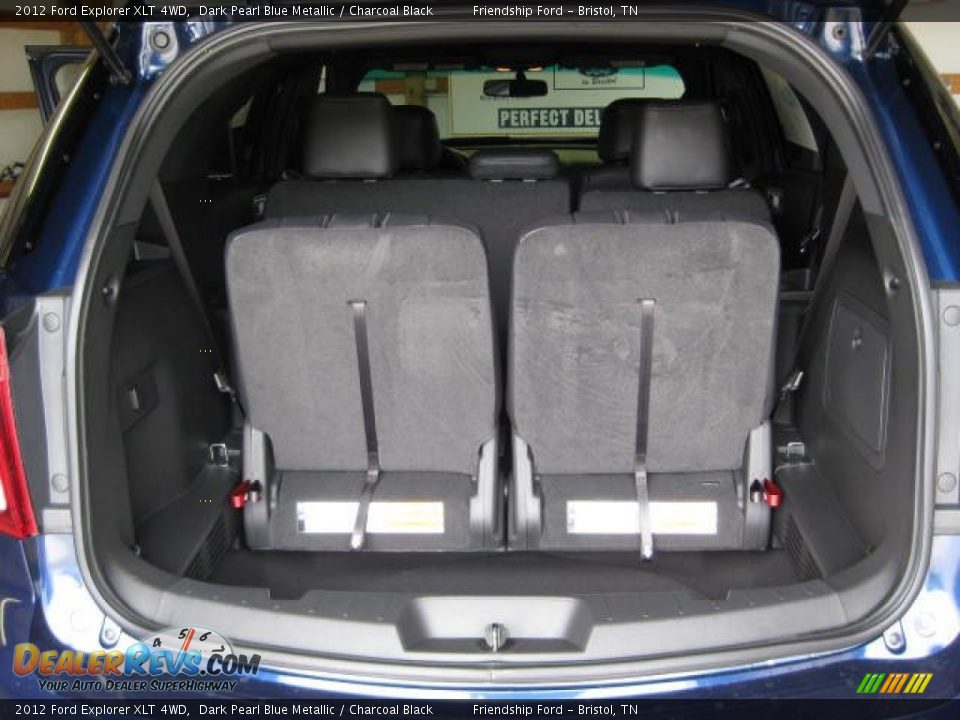 2012 Ford Explorer XLT 4WD Dark Pearl Blue Metallic / Charcoal Black Photo #10