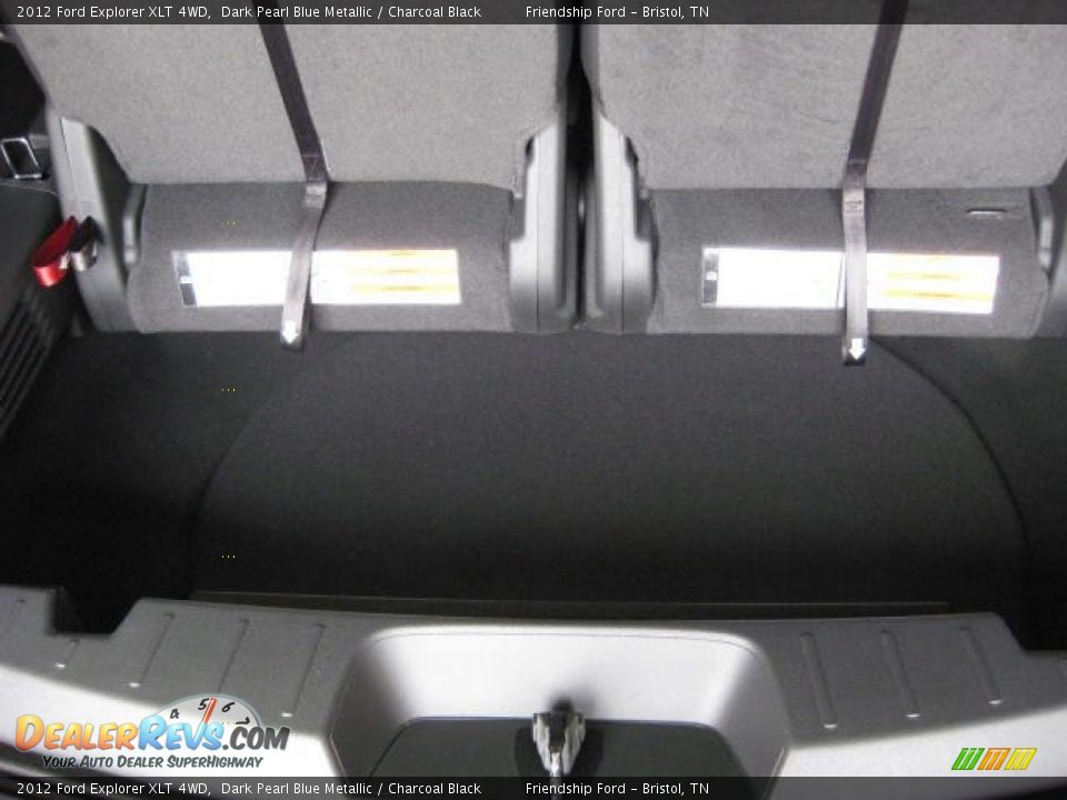 2012 Ford Explorer XLT 4WD Dark Pearl Blue Metallic / Charcoal Black Photo #11