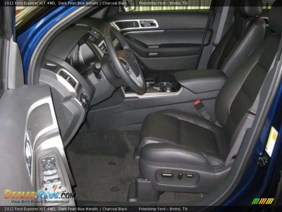 Charcoal Black Interior - 2012 Ford Explorer XLT 4WD Photo #12