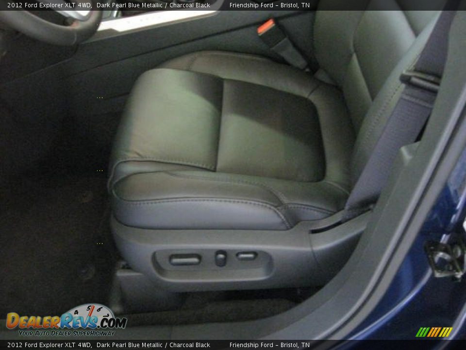 2012 Ford Explorer XLT 4WD Dark Pearl Blue Metallic / Charcoal Black Photo #13