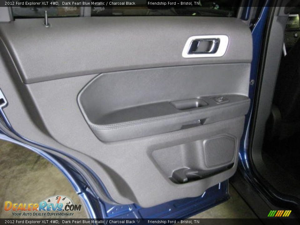 2012 Ford Explorer XLT 4WD Dark Pearl Blue Metallic / Charcoal Black Photo #17