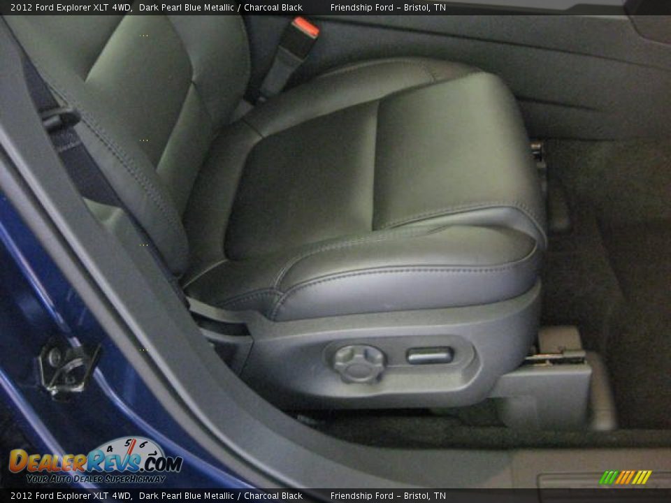 2012 Ford Explorer XLT 4WD Dark Pearl Blue Metallic / Charcoal Black Photo #19