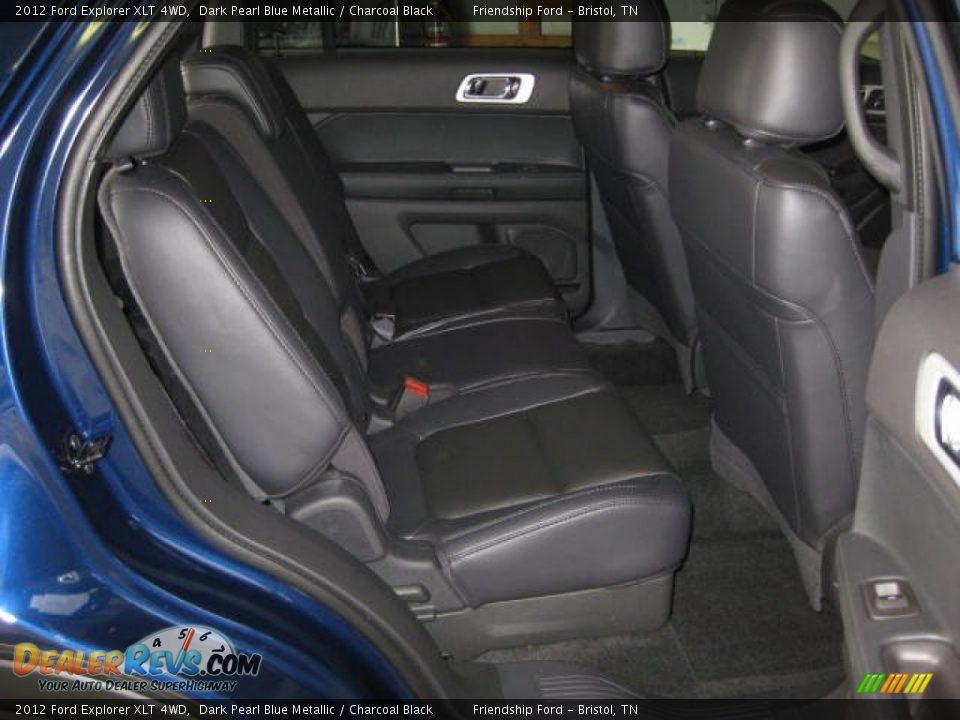 2012 Ford Explorer XLT 4WD Dark Pearl Blue Metallic / Charcoal Black Photo #21