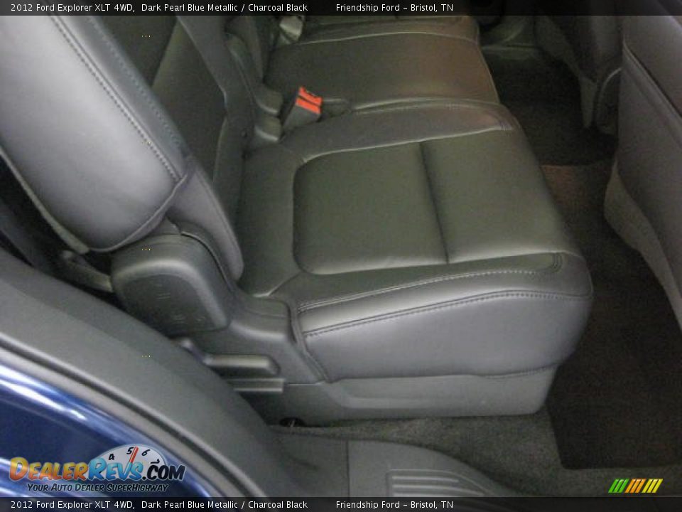 2012 Ford Explorer XLT 4WD Dark Pearl Blue Metallic / Charcoal Black Photo #22