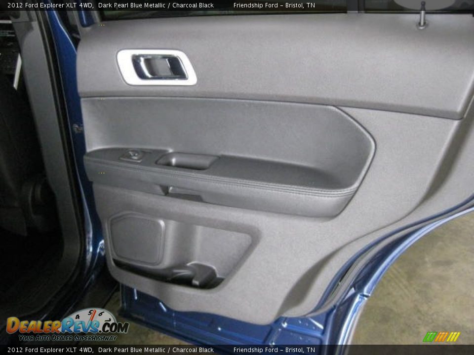 2012 Ford Explorer XLT 4WD Dark Pearl Blue Metallic / Charcoal Black Photo #23