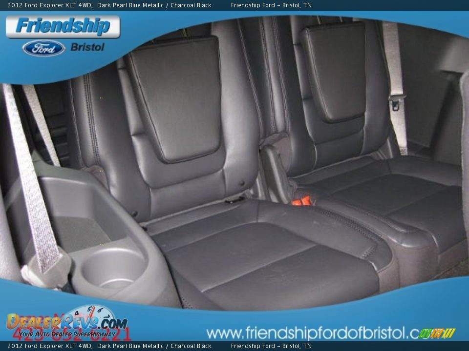 2012 Ford Explorer XLT 4WD Dark Pearl Blue Metallic / Charcoal Black Photo #24
