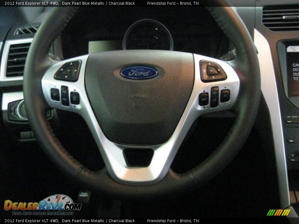 2012 Ford Explorer XLT 4WD Steering Wheel Photo #28