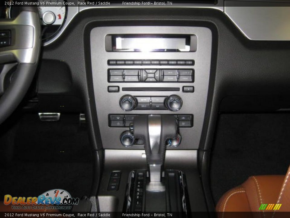 2012 Ford Mustang V6 Premium Coupe Race Red / Saddle Photo #19