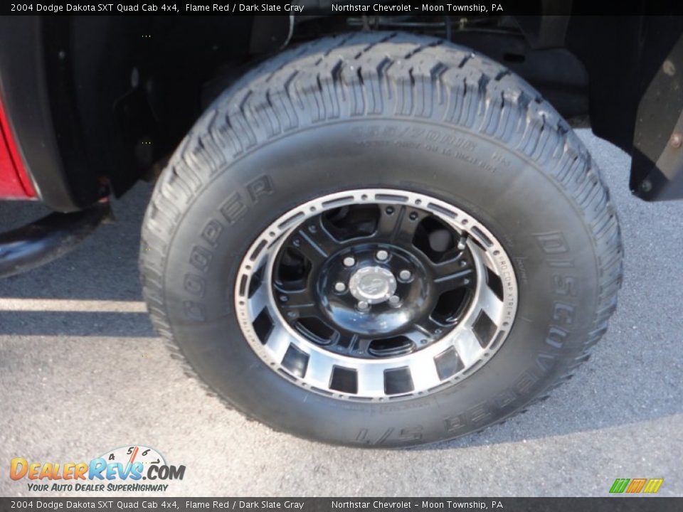 Custom Wheels of 2004 Dodge Dakota SXT Quad Cab 4x4 Photo #9