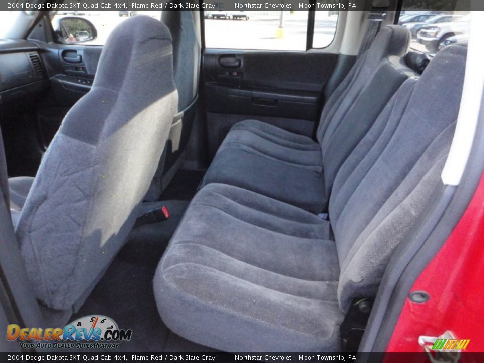 Dark Slate Gray Interior - 2004 Dodge Dakota SXT Quad Cab 4x4 Photo #12