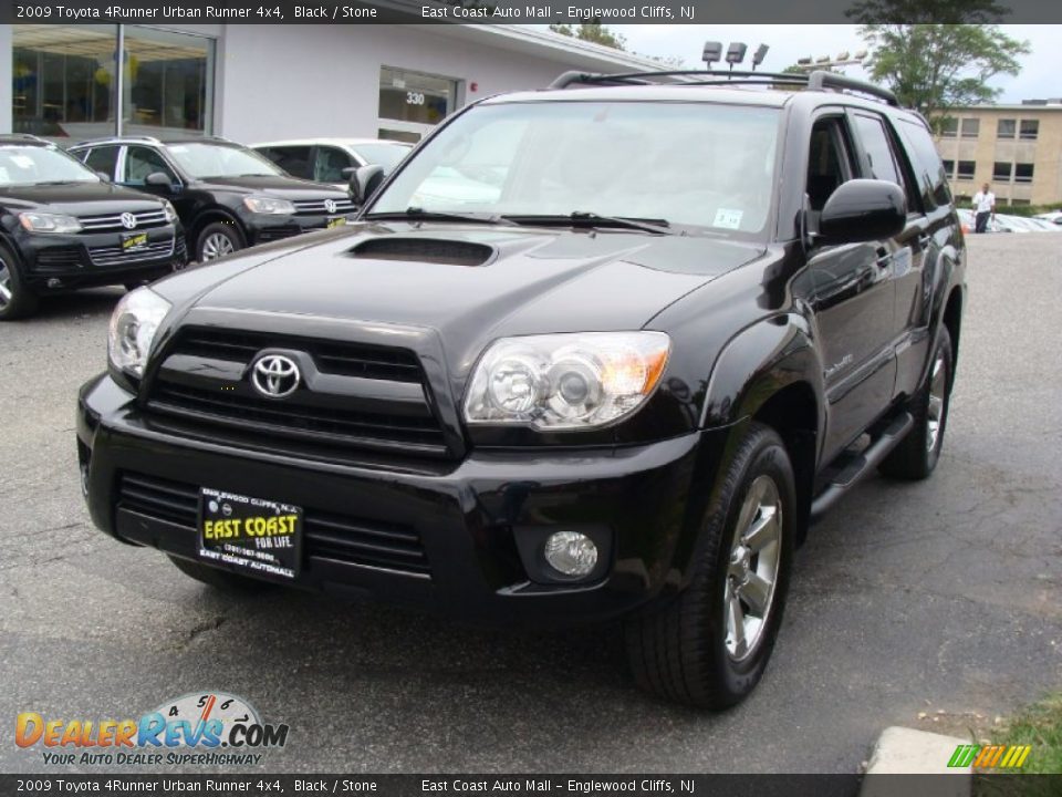 2009 Toyota 4Runner Urban Runner 4x4 Black / Stone Photo #3