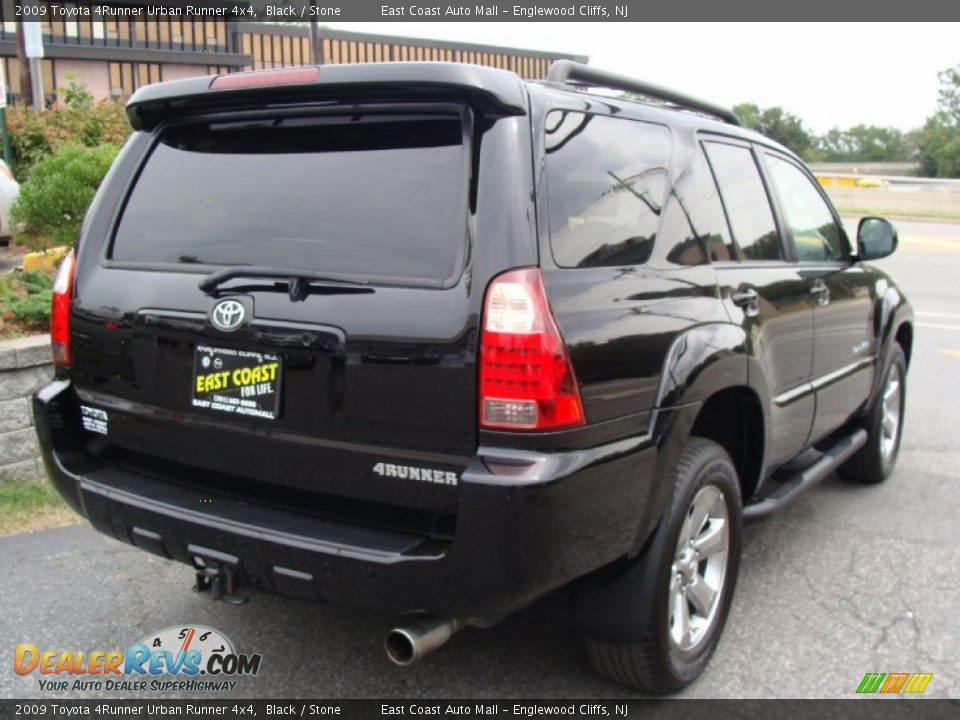 2009 Toyota 4Runner Urban Runner 4x4 Black / Stone Photo #4