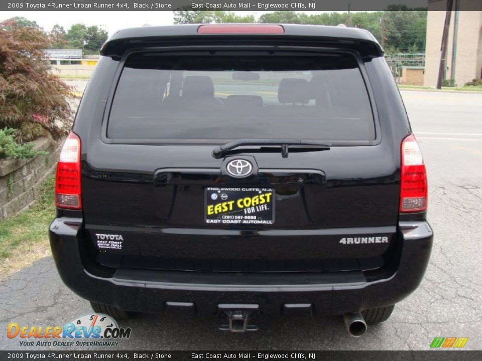 2009 Toyota 4Runner Urban Runner 4x4 Black / Stone Photo #5