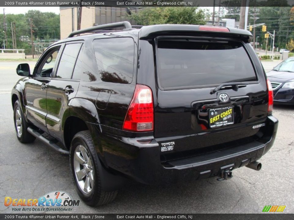 2009 Toyota 4Runner Urban Runner 4x4 Black / Stone Photo #6