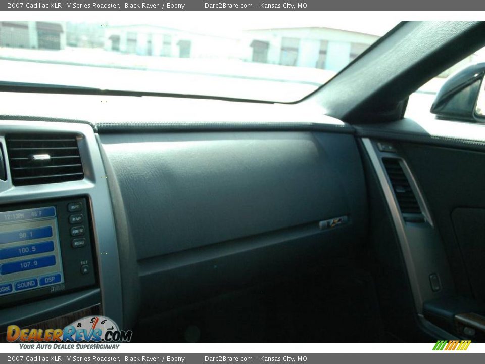 2007 Cadillac XLR -V Series Roadster Black Raven / Ebony Photo #3