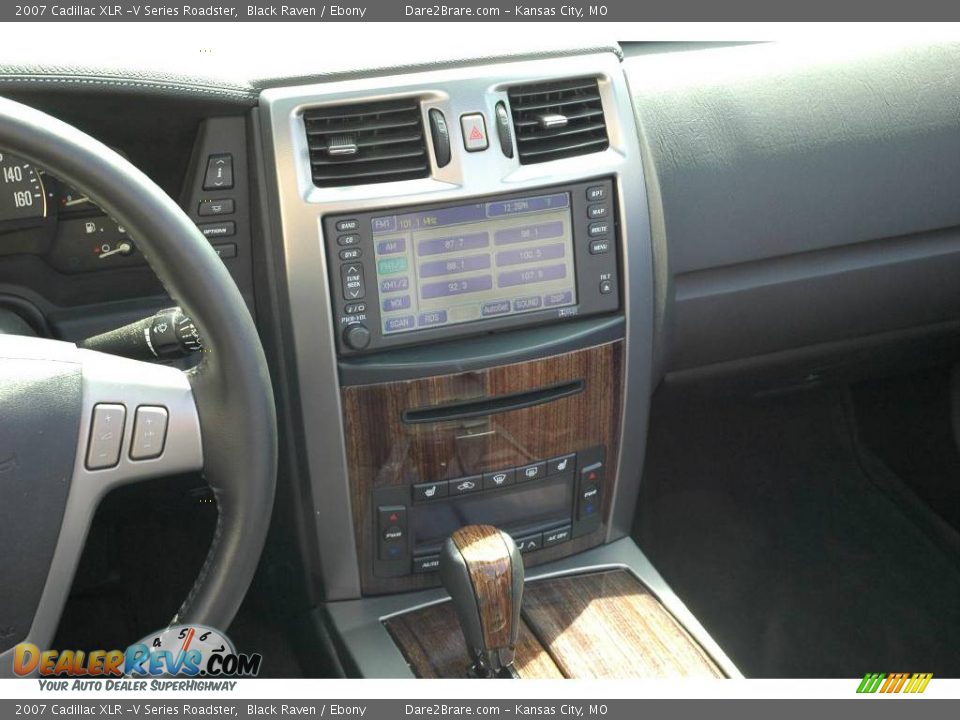 2007 Cadillac XLR -V Series Roadster Black Raven / Ebony Photo #10