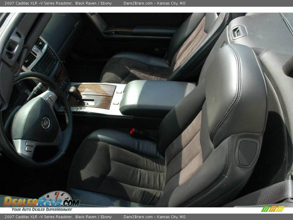 2007 Cadillac XLR -V Series Roadster Black Raven / Ebony Photo #12