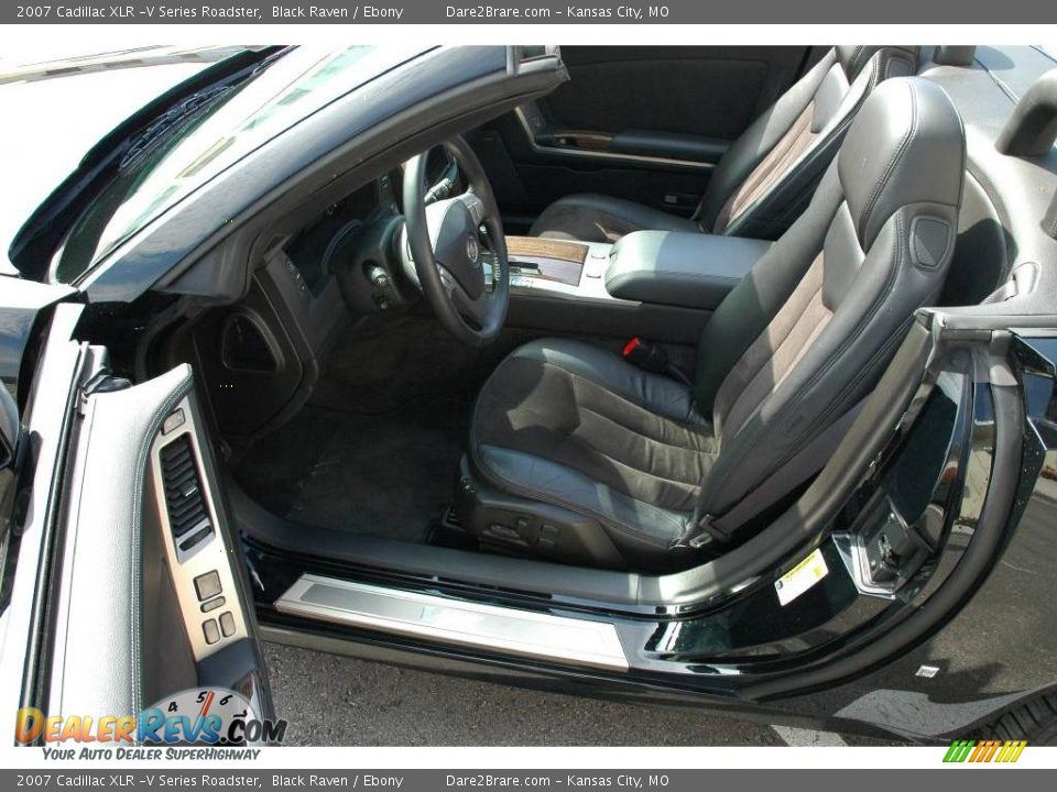 2007 Cadillac XLR -V Series Roadster Black Raven / Ebony Photo #13