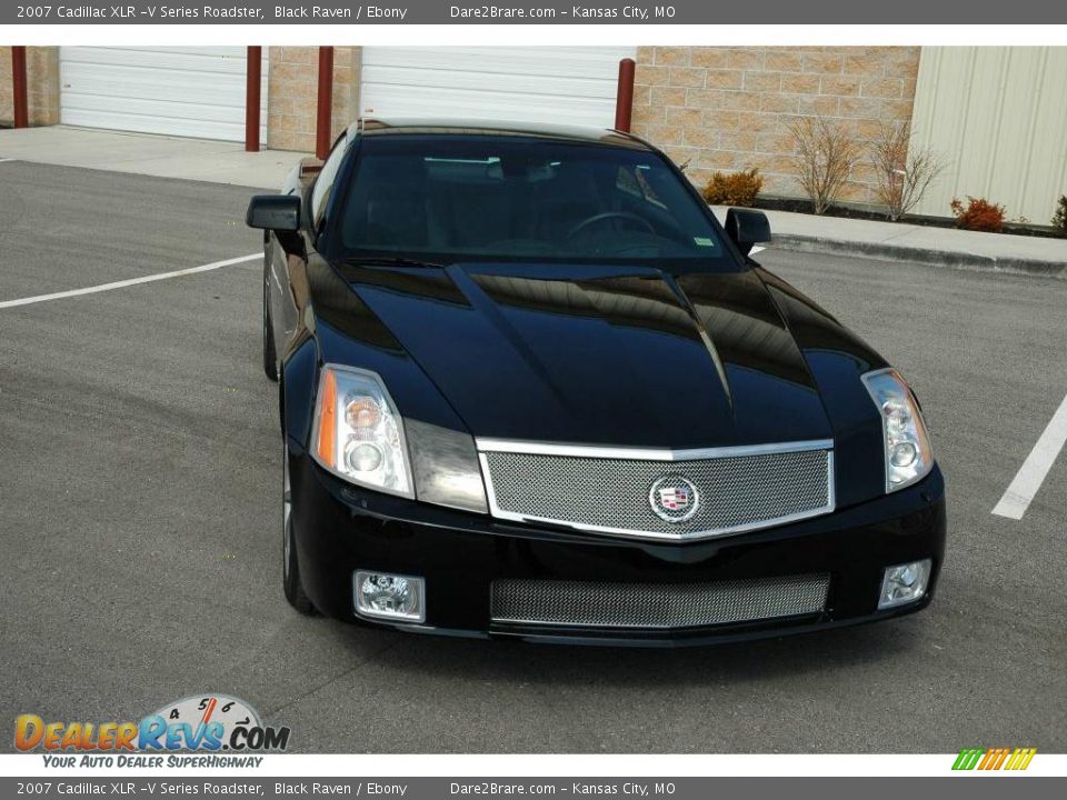 2007 Cadillac XLR -V Series Roadster Black Raven / Ebony Photo #14