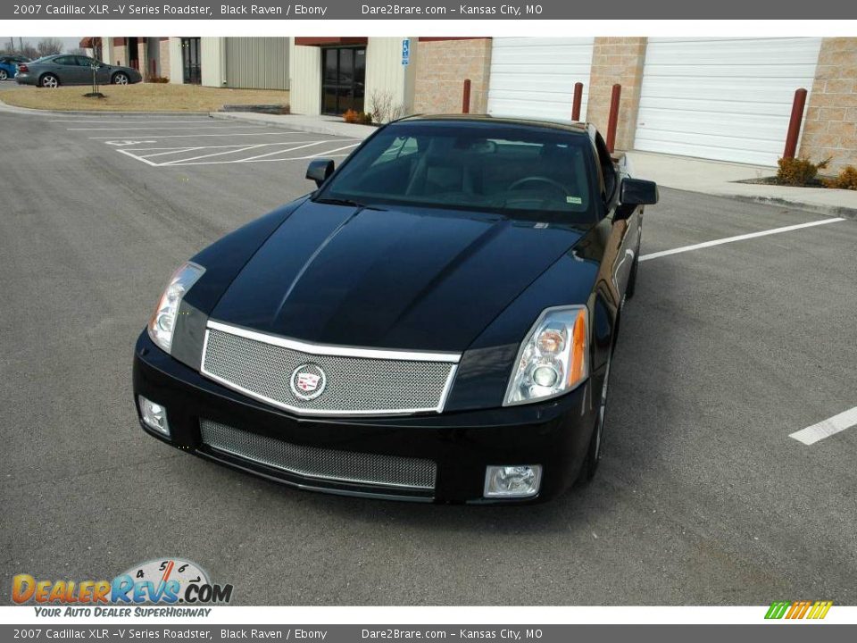 2007 Cadillac XLR -V Series Roadster Black Raven / Ebony Photo #15