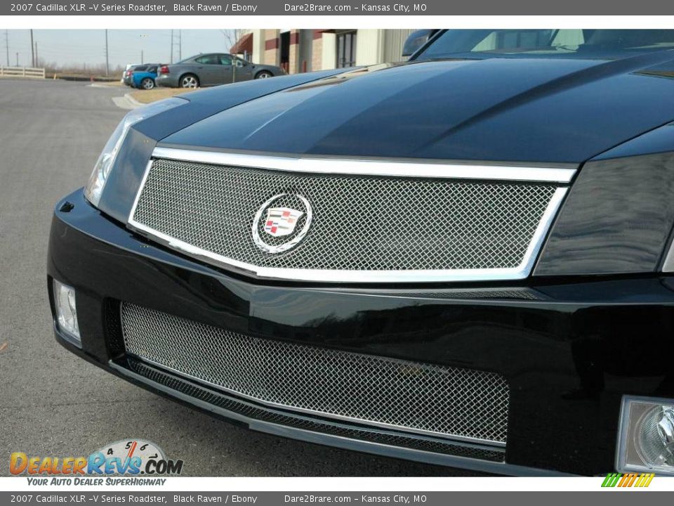 2007 Cadillac XLR -V Series Roadster Black Raven / Ebony Photo #16
