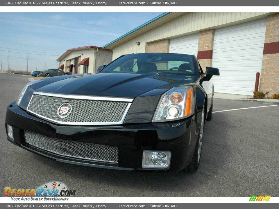 2007 Cadillac XLR -V Series Roadster Black Raven / Ebony Photo #18