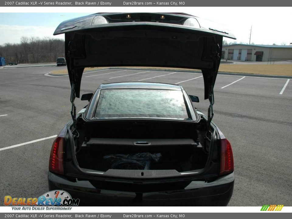 2007 Cadillac XLR -V Series Roadster Black Raven / Ebony Photo #27