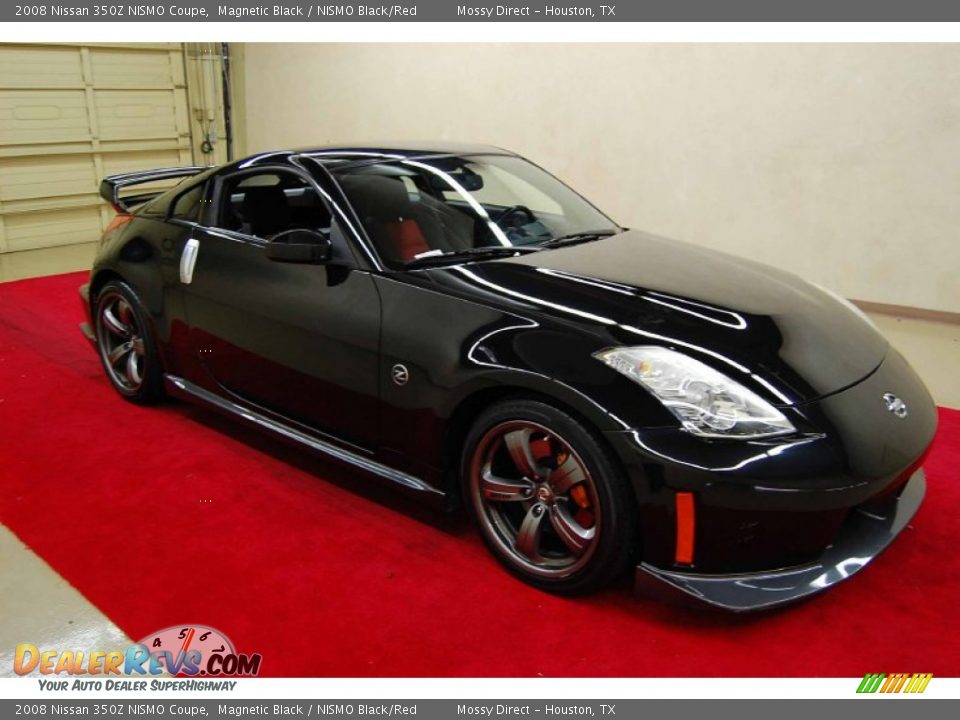 Magnetic Black 2008 Nissan 350Z NISMO Coupe Photo #1