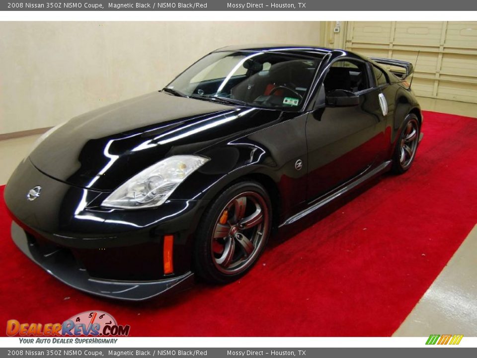 Magnetic Black 2008 Nissan 350Z NISMO Coupe Photo #3