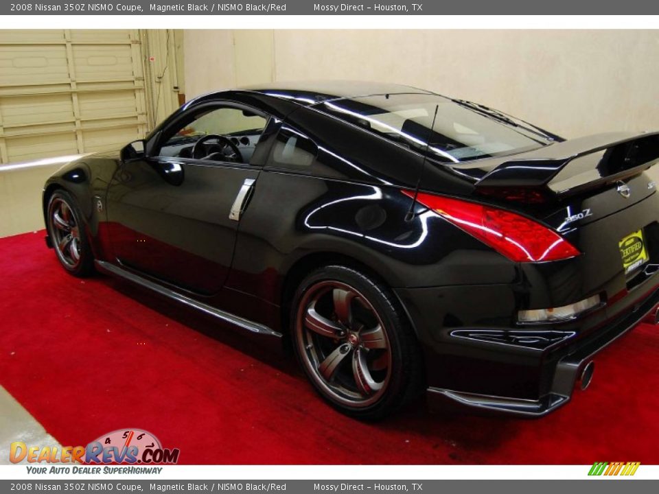 Magnetic Black 2008 Nissan 350Z NISMO Coupe Photo #4