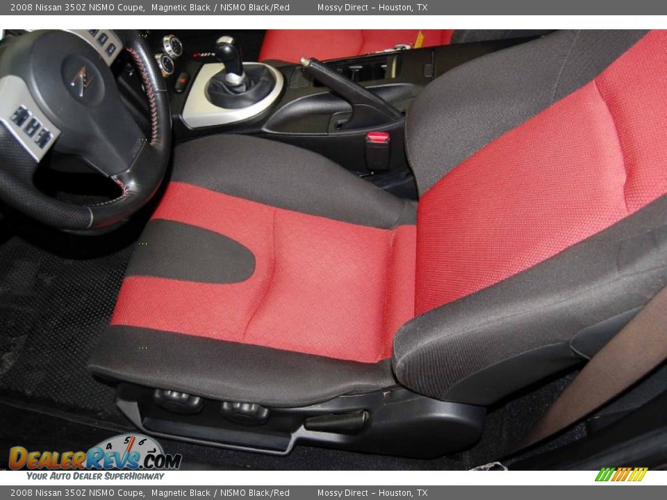 NISMO Black/Red Interior - 2008 Nissan 350Z NISMO Coupe Photo #10