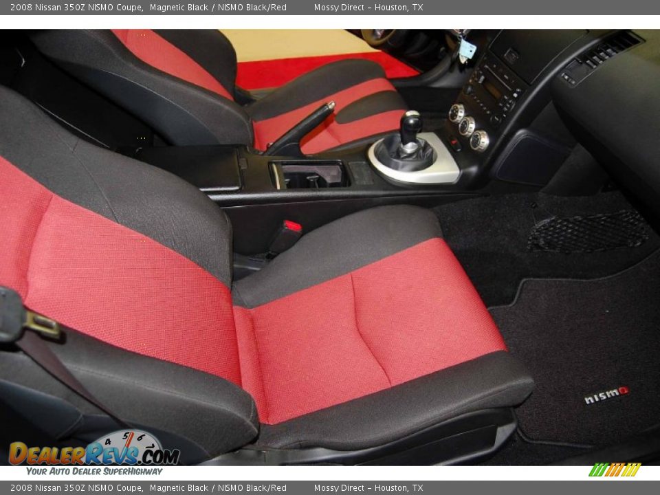 NISMO Black/Red Interior - 2008 Nissan 350Z NISMO Coupe Photo #16