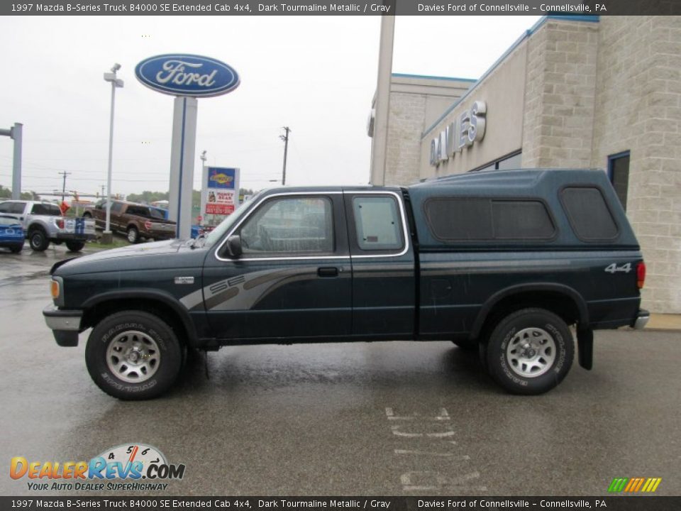 1997 Mazda BSeries Truck B4000 SE Extended Cab 4x4 Dark Tourmaline
